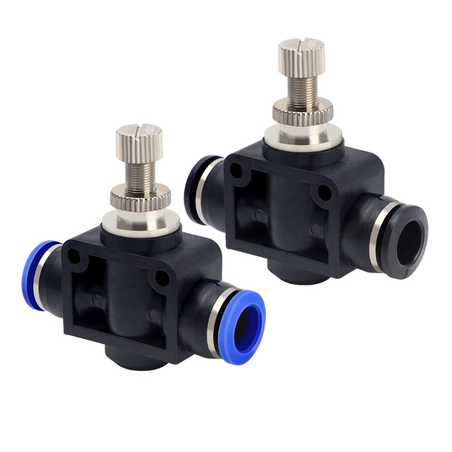 LSA speed controller pneumatic fittings