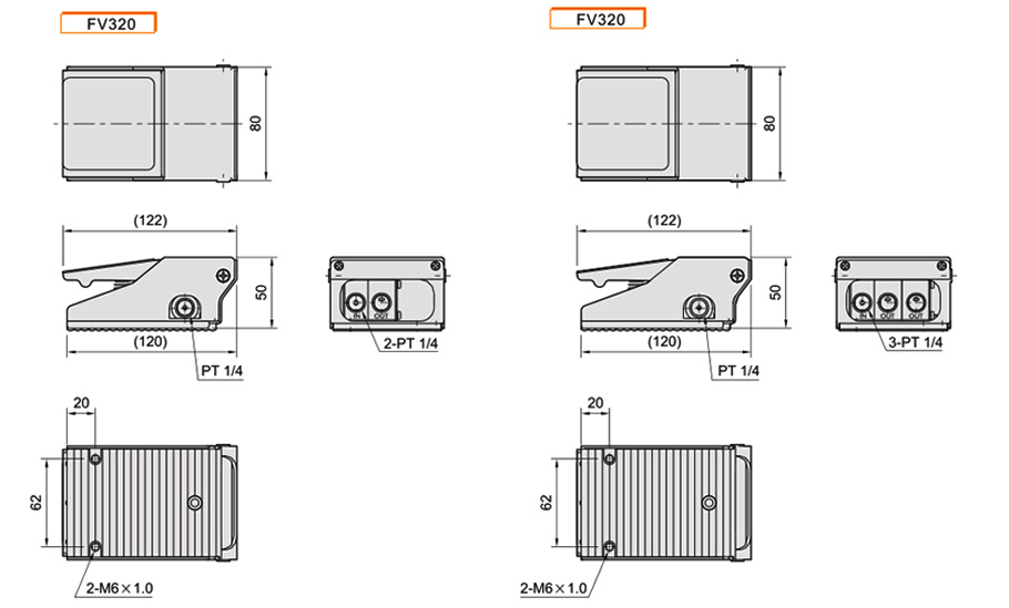 FV320 Foot Valve-2