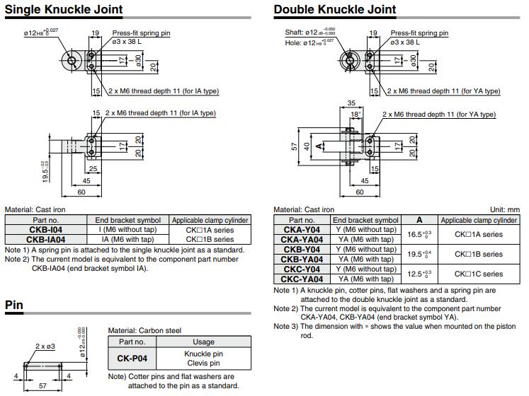 CK口1口40,50,63 Band mounting type of CK1 Pneumatic Rotation Clamping Air Cylinder